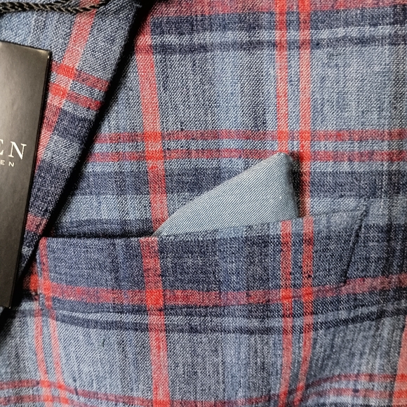 Lauren Ralph Lauren π©· Bloxbury Navy/Red Blazer Size 20R - Picture 5 of 8